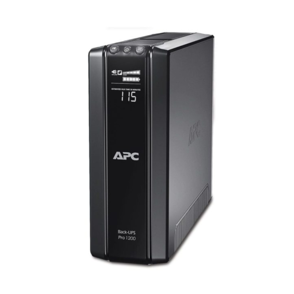 Onduleur APC Schneider  - Back‑UPS Pro 1200VA - Line‑Interactive Monophasé / 720W