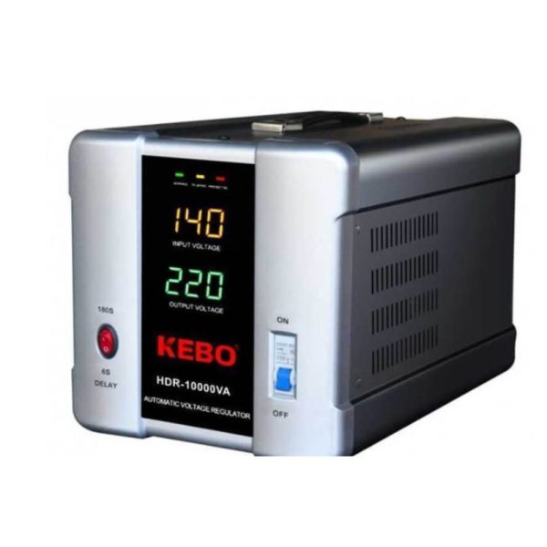 Régulateur de tension 6000W 220V Kebo (HUR-10000VA)