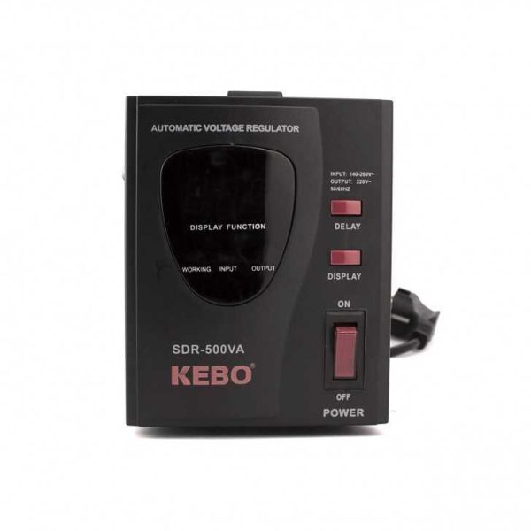 Stabilisateur de tension KEBO Automatique 500VA (SDR-500VA)
