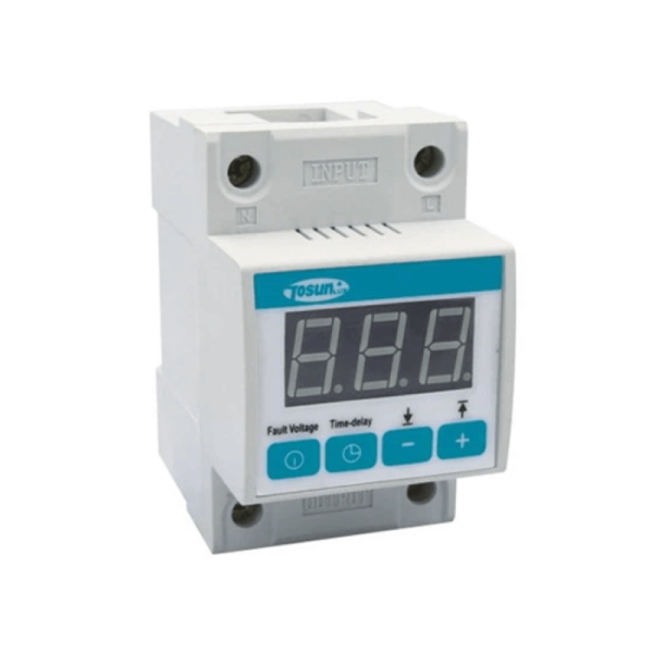 Relais surtensions min-max 32A 1P+N Tosun (TSNMINMAX2F32A)