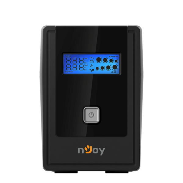 Onduleur line-interactive nJoy UPS Cadu 650 600VA/360W 2 Prise FR LCD USB (UPCMTLS665TCAAZ)