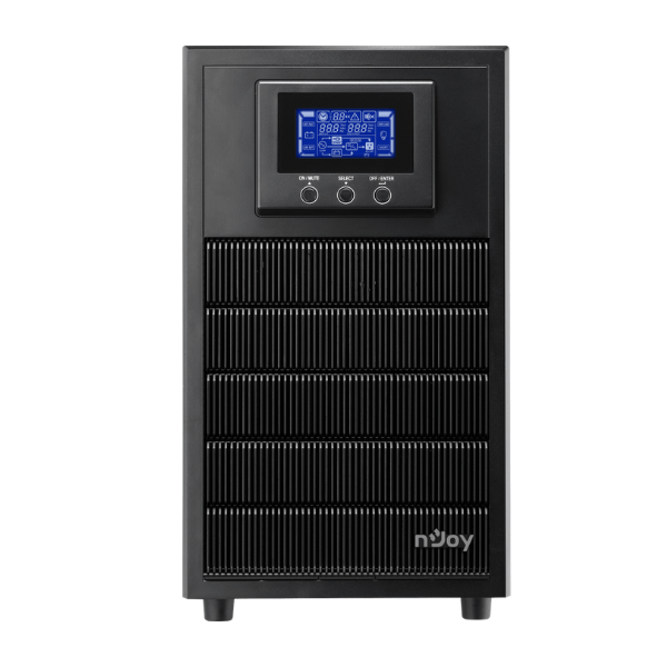 Onduleur online double conversion nJoy UPS Aten Pro 3000 3000VA/2700W 4 Prise FR LCD USB (PWUP-OL300AP-AZ01B)