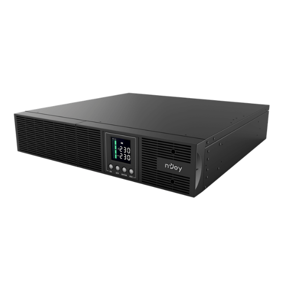 Onduleur online double conversion nJoy UPS Aster 1K 1000VA/900W Rack 8 IEC C13 USB (UPCMCOP910HASCG)