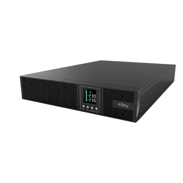Onduleur online double conversion nJoy UPS Aster 3K 3000VA/2700W Rack 8 IEC C13 + 1 IEC C20 USB (UPCMCOP930HASCG)